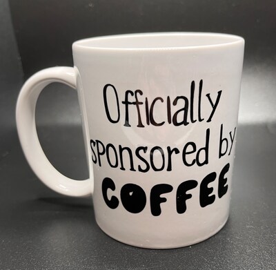 Sponsored By Coffee Mug - image1